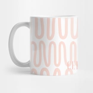 Lines texture pattern Mug